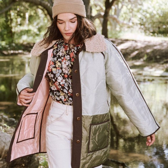 The Great Reversible Quilted Jacket, size XS/S, NWT - Picture 6 of 8